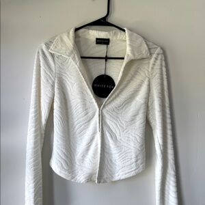 White Fox Long Sleeve Top
